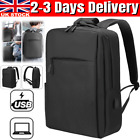 15.6" Laptop Backpack Waterproof Bussiness Travel Rucksack School Shoulder Bag