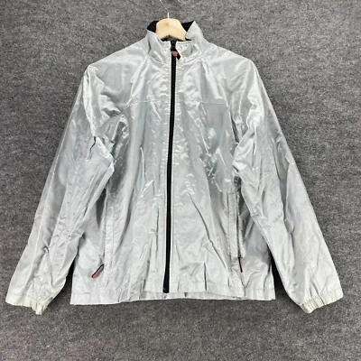 Chaqueta cortavientos Pro Spirit para hombre M gris medio cremallera completa mangas largas bolsillos Foto 1 de 4