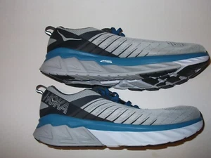 HOKA Arahi 3 - Mens Sz 12 2E Wide - Blue Grey Athletic Running Training Shoes - Picture 1 of 5