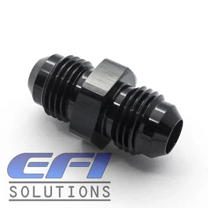 Male Male Flare Union Fitting AN4 (Black) 815-04BLK - Picture 1 of 1