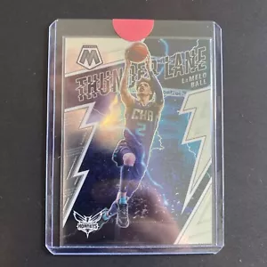 2021-22 PANINI MOSAIC BASKETBALL HORNETS LAMELO BALL THUNDER LANE CARD #8 - Picture 1 of 2