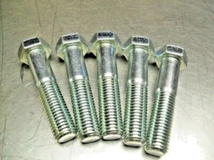 qty 5 - Hex Bolt HHCS 3/4-10 X 3-1/2 Gr 5 Zinc New - Picture 1 of 3