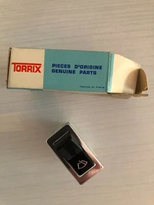 INTERRUPTEUR CHROME ESSUIE VITRE POUR RENAULT4  TORRIX 101268 NEUF ORIGINE - Imagen 1 de 2