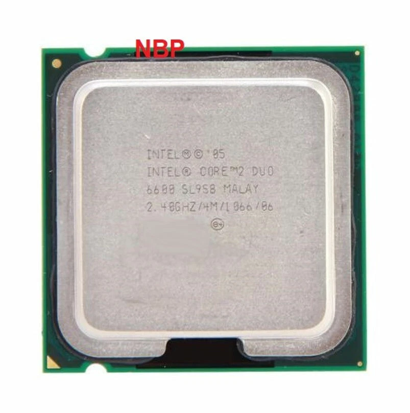 Intel Core 2 Duo E6600 2.4GHz Dual Core CPU Processor SL9S8 - Image 1 of 1
