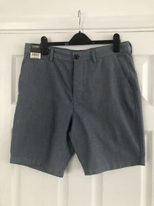 Asda George Herren marineblaue Shorts Taille 34" 100 % Baumwolle NEU MIT ETIKETT - Bild 1 von 5