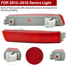 For Nissan 2013-2018 Sentra Bumper Rear Lamp Reflector Light Left+Right Red Lens Nissan Quest