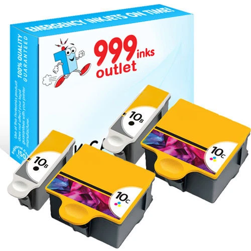No. 10 8955916 and1967082 Compatible Kodak Printer Ink Cartridges - 2 Sets - Image 1 of 1