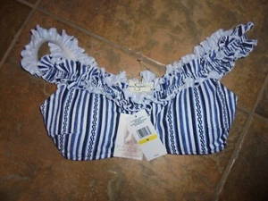 New~JESSICA SIMPSON Bikini Swim Top Size Medium Retail $58 - Picture 1 of 2