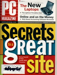 PC Computing Magazine February 2001 Secrets of a Great Website - Imagen 1 de 2