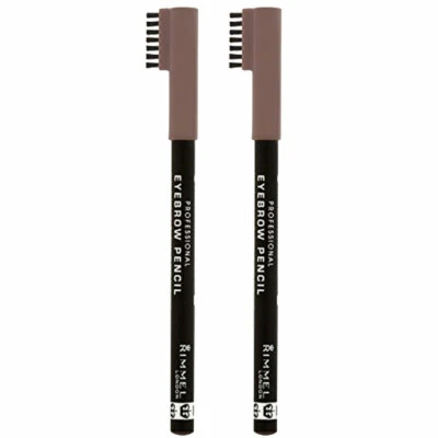 (Paquete de 2) NUEVO Rimmel RIMM011853 Profesional Cejas Hazel 002 0.05 Onzas Foto 1 de 4