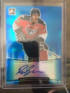 2014-15 Leaf Metal Parker Wotherspoon Auto /25 In The Game 14/15 SP - Picture 1 of 2