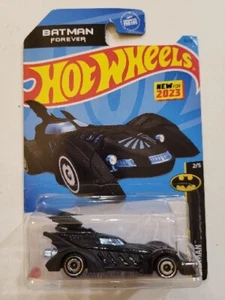 Hot Wheels Mattel New For 2023 Batman Forever Batmobile 2/5 55/250 NIP - Picture 1 of 2