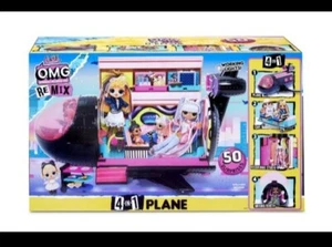 lol sorpresa omg remix avión 4 en 1 juego nuevo caja dañada - Imagen 1 de 1