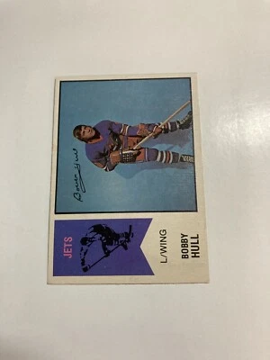 Clean 1974 OPC Bobby Hull #50 1974-75 1 Lower Grade Corner Ex-mt - Image 1 of 3