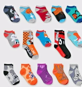 New Space Jam Movie Kids Socks Sz S M L 15 Days of Socks Advent Calendar - Picture 1 of 7
