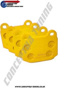 Pastillas de freno traseras Mitsubishi EVO IX 9 CT9A 4G63 EBC Yellowstuff - Brembo - Imagen 1 de 1