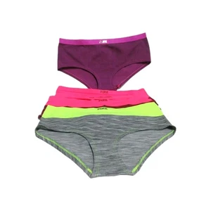 Victoria's Secret Hipster-Höschen PINK Multi Logo Taille extra niedrig geschnitten L - Bild 1 von 9