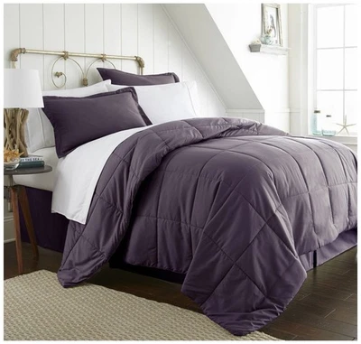 Cama en casa ienjoy en una bolsa, doble, púrpura (IEH-MULTI-DOBLE-PÚRPURA) Foto 1 de 4