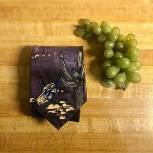 #1158 NATURE'S MUSEUM, COLLECTION, DRY GULCH, NECKTIE 56 X 3.75 - Picture 1 of 5