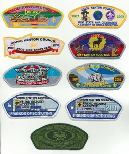 USA BOY SCOUTS OF AMERICA - BSA SIMON KENTON SCOUT COUNCIL SHOULDER PATCH - Picture 1 of 2