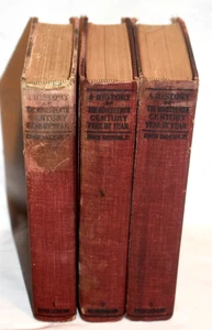 A History of the Nineteenth Century Year by Year 1902 Edwin Emerson 3 Volume Set - Picture 1 of 17
