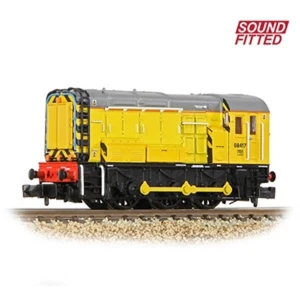 Graham Farish 371-011SF  Class 08 NETWORK RAIL Sound fitted new  N gauge - Picture 1 of 1