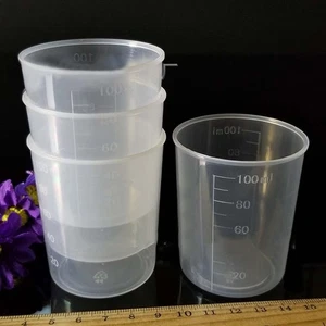 Convenient Measuring Cup 10pcs Light Weight Storage 100ml Laboratories - Picture 1 of 6
