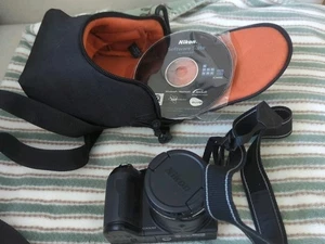 Nikon COOLPIX L110 Digital Camera with Case & Software Suite CD NOT Tested - Picture 1 of 10