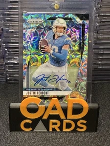 2024 Prizm Justin Herbert #157 Auto Choice 18/25 - Picture 1 of 2