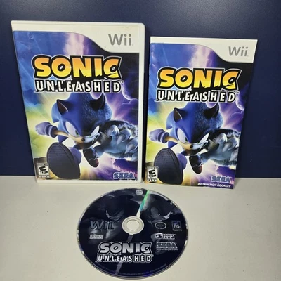Sonic Unleashed (Nintendo Wii, 2008) Completo con Manual, Probado Foto 1 de 4