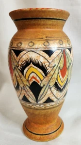 Vintage Japanische Art Deco Porzellan Original Handbemalte Vase - Bild 1 von 4