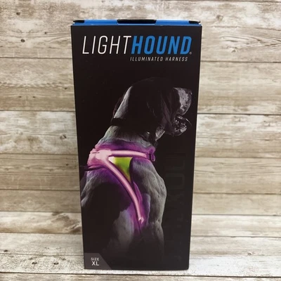 Arnés reflectante para perro Noxgear Lighthound XL multicolor LED 360 visibilidad extra Foto 1 de 4
