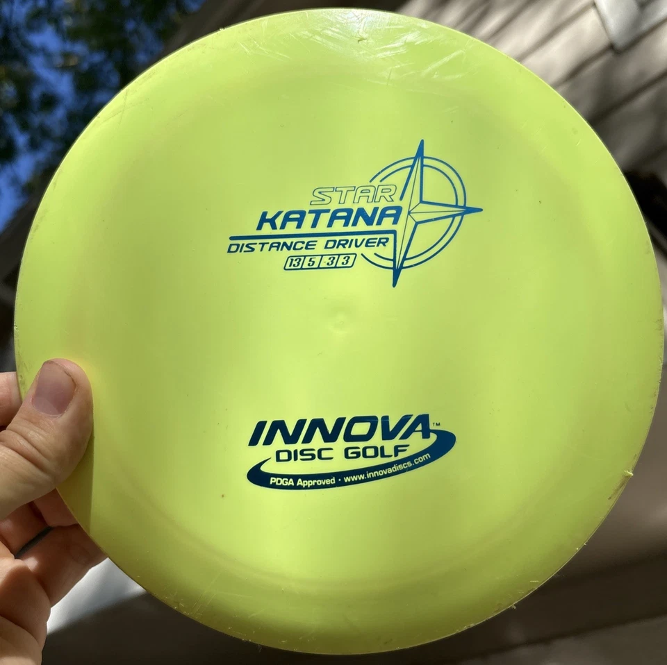 Innova Star Katana Penned 171g Sin Cúpula/Amarillo Plano Controlador de Distancia Usado Foto 1 de 4