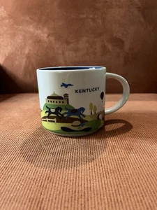 Starbucks Coffee Mug YOU ARE HERE: Kentucky 14fl oz NEW - Picture 1 of 5