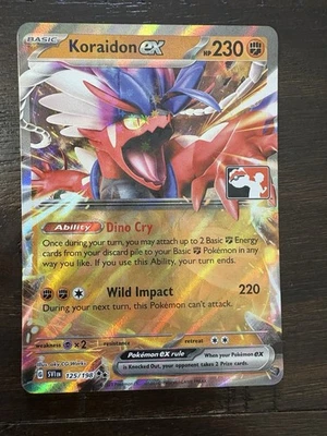 Koraidon ex 125/198 Prize Pack Series Cards Holo - Image 1 of 2