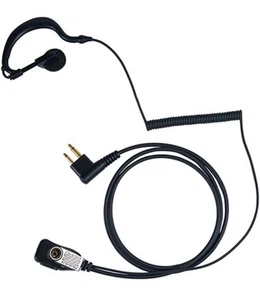 Auricolare PTT girevole a forma di G per radio Motorola CP110, CP200, CLS1110, RDM070D - Foto 1 di 11