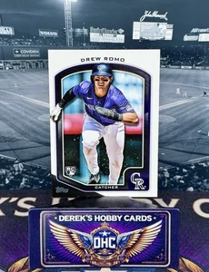 2025 Topps Flagship - Drew Romo RC #68 - Colorado Rockies Rookie - Bild 1 von 3