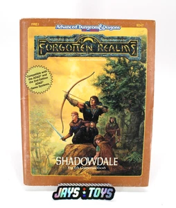 AD&D Forgotten Realms Official Game Adventure Shadowdale Book 1989 TSR - Imagen 1 de 8