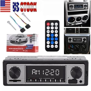 Bluetooth Autoradio MP3 Player Fahrzeug Stereo Audio Receiver USB FM AUX Fernbedienung - Bild 1 von 13