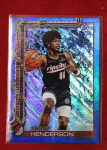25/26 Topps Holiday Basketball Scoot Henderson #H96 Blue Parallel - Bild 1 von 1