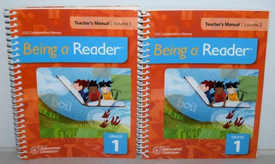 Being a Reader Grade 1 Teacher's Manual Volumes 1 &2 Collaborative 2016 FREESHIP - Imagem 1 de 2