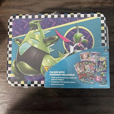 Pokemon 2024 Back To School Collector Chest - Lunch Box Tin - w/ 6 Booster Packs - Image 1 of 2