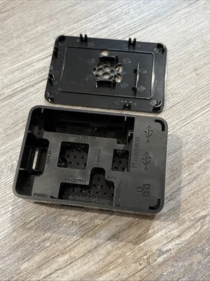 Raspberry Pi 3 Black Enclosure Premium Case Protector Box & for Pi 3, New 3pcs - Image 1 of 4