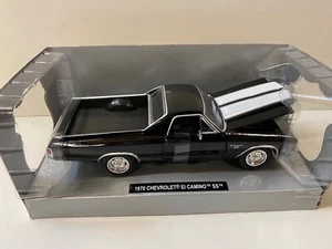 Chevrolet El Camino 1970 nero 1/25 1:25 modello auto New Ray modello US - Foto 1 di 4