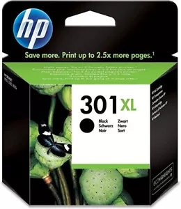 CARTUCCIA ORIGINALE HP 301 XL NERO - BLACK- NUOVA - inkjet noir - Afbeelding 1 van 5