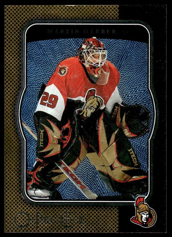2007-08 O-Pee-Chee Micromotion Martin Gerber Ottawa Senators #351 - Image 1 of 2
