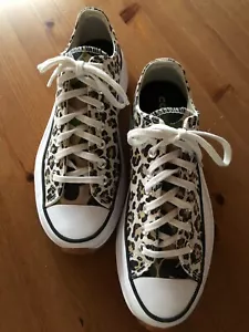 Sneaker Converse Run Star Hike Low Leopard Damen Gr. 42 - Bild 1 von 12