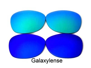 Galaxy Replacement Lenses For Ray Ban RB2132 New Wayfarer Blue&Green 55mm 2Pair - Picture 1 of 8
