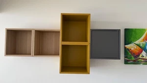 IKEA EKET Schrank Würfel, 3- Stück, Set, Regal kombinierbar inkl. Wandschienen. - Bild 1 von 5
