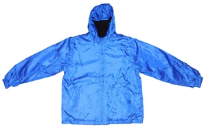 NWT Boy's ULTIMATE APPAREL Blue/Black Fleece Reversible Windbreaker Jacket 10/12 - Picture 1 of 7